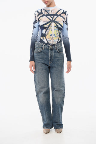 Low-Rise Relaxed-Fit Jeans FRAN 22cm