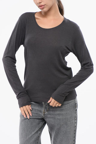 Wool-Blend Crewneck T-Shirt AVA