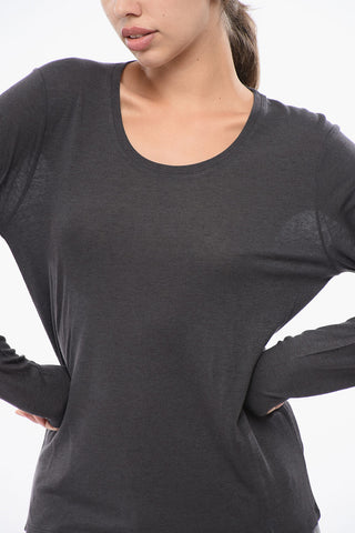 Wool-Blend Crewneck T-Shirt AVA