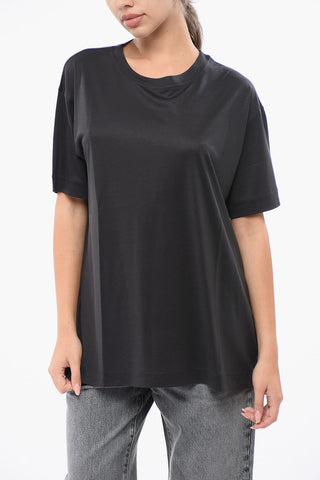 Oversize Fit Silk UNISEX Crew-neck T-shirt