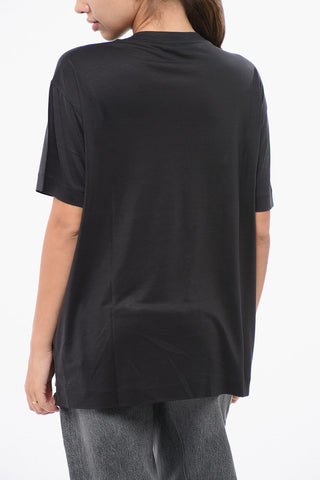 Oversize Fit Silk UNISEX Crew-neck T-shirt