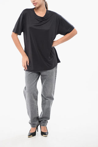 Oversize Fit Silk UNISEX Crew-neck T-shirt