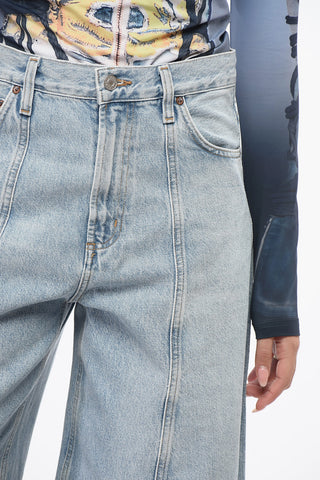 Jeans KRISTEN A Gamba Larga 25cm