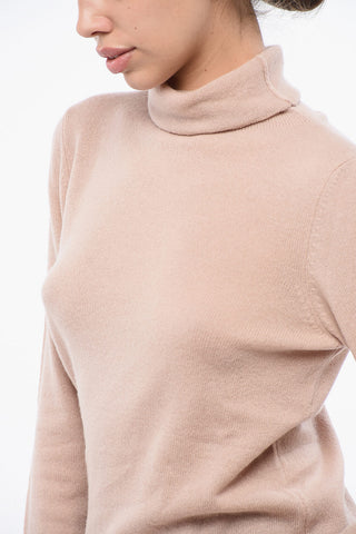 Maglia in Cashmere a Collo Alto