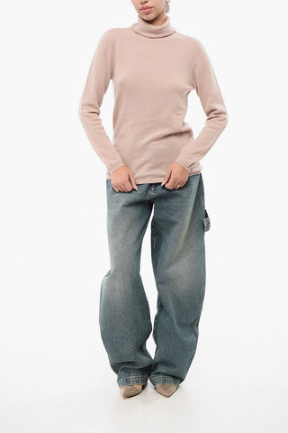 Maglia in Cashmere a Collo Alto
