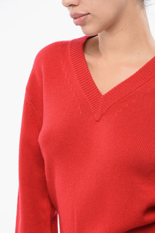 V-Neck Cashmere Sweater