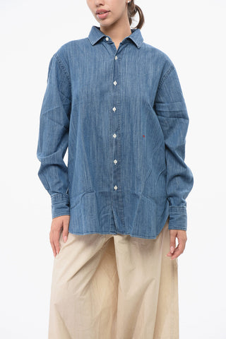 Oversized Denim Shirt