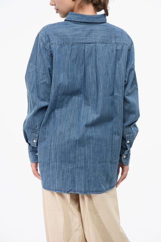 Oversized Denim Shirt