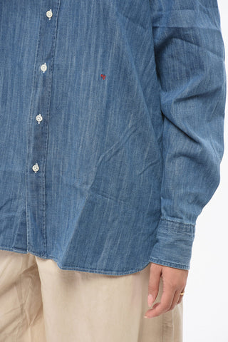 Oversized Denim Shirt