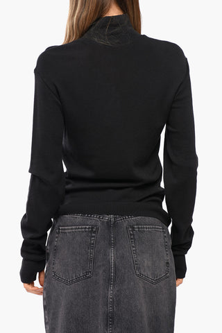 Maglia in Lana a Collo Alto