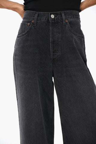 High-Rise Wide Leg DAME Jeans 31cm