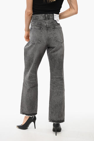 Jeans VALEN a Gamba Dritta e Vita Alta 21cm