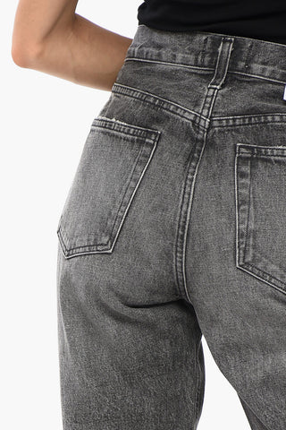Jeans VALEN a Gamba Dritta e Vita Alta 21cm