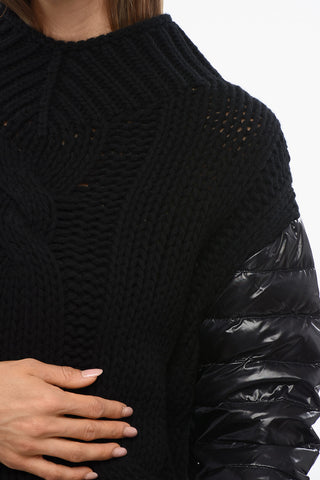 RESORT Hybrid Pullover with Quilted Sleeves