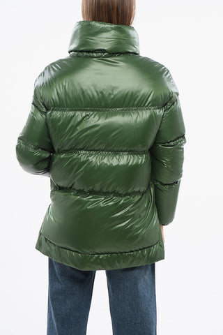 GLOBE Piumino in Nylon con Coulisse in Vita