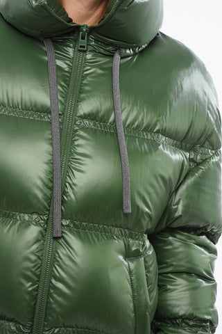 GLOBE Piumino in Nylon con Coulisse in Vita