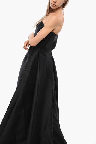 Mini Strapless Dress TRINA With Maxi Draping