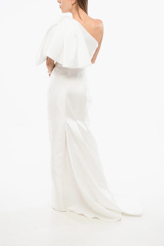 Maxi One-Shoulder Dress PRIYA With Bow