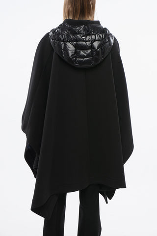 RESORT Neoprene Jacket with Bat-wing Sleeves and Nylon Hood