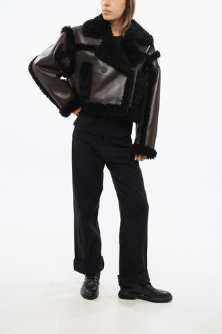 Giubbotto KRISTY In Eco Shearling Doppiopetto
