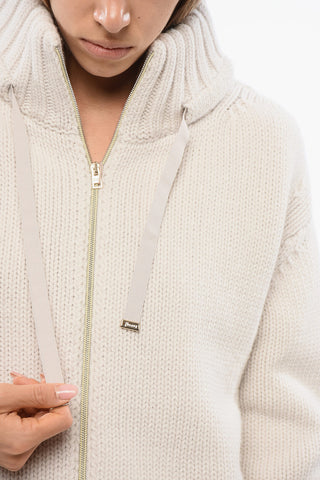 RESORT Pullover in Misto Lana con Fodera in Nylon