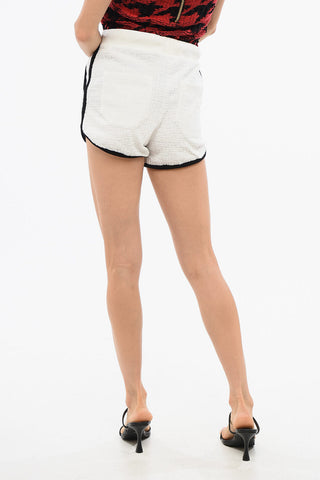 Shorts in Spugna Monogram con Coulisse