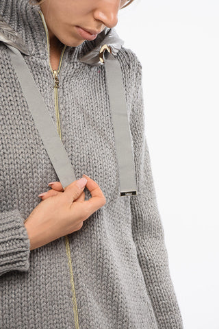 RESORT Maxi Pullover with Nylon Hood and Lining
