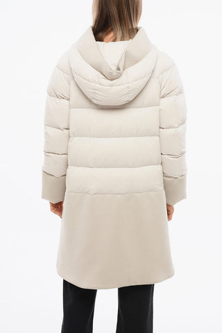 Hybrid Puffer NOREYA with Hood