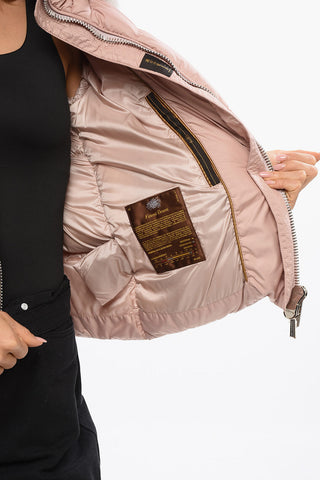 Down MARYLIN Jacket with Removable Fur Hood