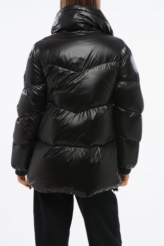 Quilted ALIQUIPPA Down Jacket With Hidden Closure