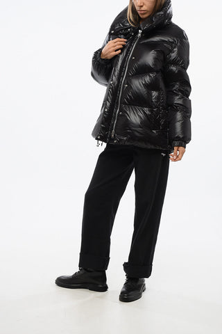 Quilted ALIQUIPPA Down Jacket With Hidden Closure