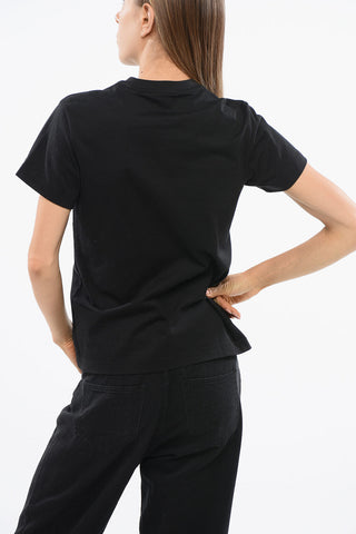 ADIDAS Cotton Crew-neck T-shirt with Ton On Ton Logo