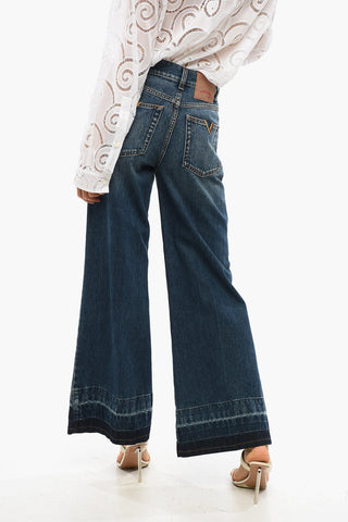 Regular Fit Jeans with Acid Wash Effect Hem