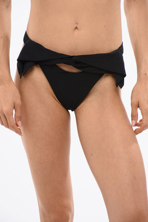 Bikini-Slip mit hoher Taille