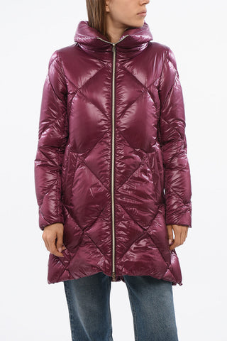 Piumino Trapuntato con Zip Frontale