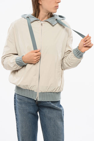 RESORT Pullover Reversibile con Fodera in Nylon