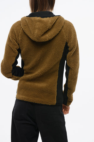 Giubbotto in Sherpa con Cappuccio