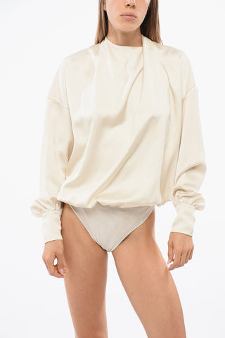 Puff Sleeve Satin  SYLVIA Body