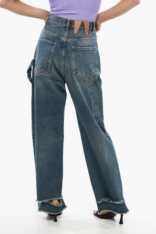 Carpenter-Jeans LISA Loose-Fit mit fransigem Saum 24cm