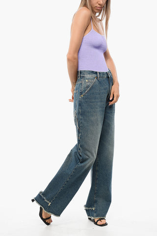 Carpenter-Jeans LISA Loose-Fit mit fransigem Saum 24cm