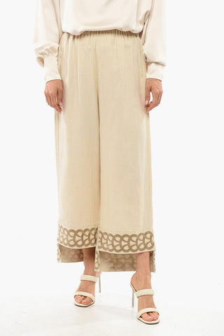 Linen Palazzo Pants