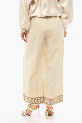 Linen Palazzo Pants
