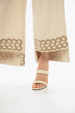 Linen Palazzo Pants