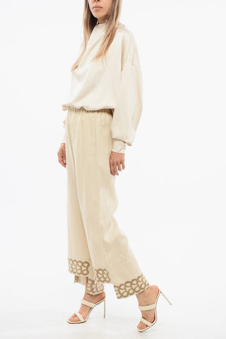 Linen Palazzo Pants