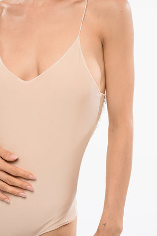 Top a Tinta Unita con Pizzo