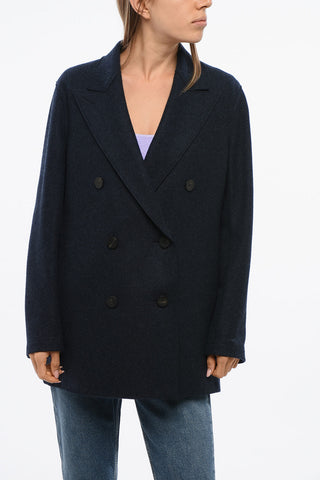Peacoat Doppiopetto in Cashmere