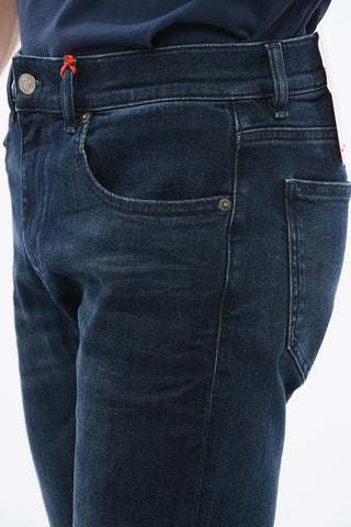 Stretch Denim Slim Fit D-STRUKT Jeans 16cm L.32