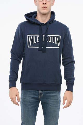 Cotton Hoodie with Embossed Logo
