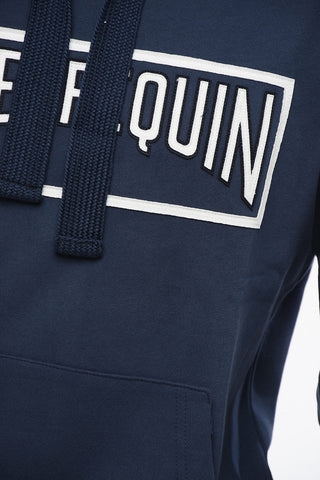 Cotton Hoodie with Embossed Logo