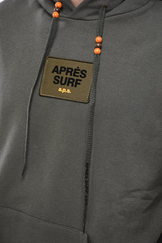 Fleeced Cotton LUKE Hoodie with Contrasting Details